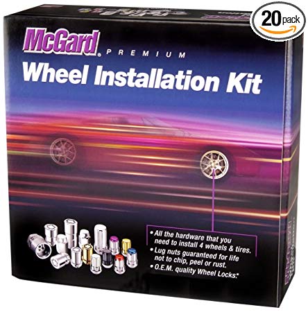 McGard 84525 Chrome Cone Seat Wheel Installation Kit