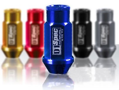 BRAND NEW D1 Spec Wheel Lug Nuts R(BLUE) 20xpcs 1.5MM x M12 Universal Fit for Most Vehicle