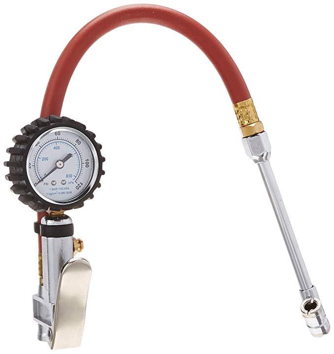 Tool Aid S&G (65110) Tire Inflator with Dial Gage