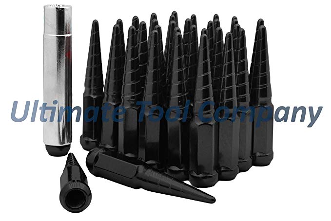 20pc Twisted Black Solid Steel 4.5