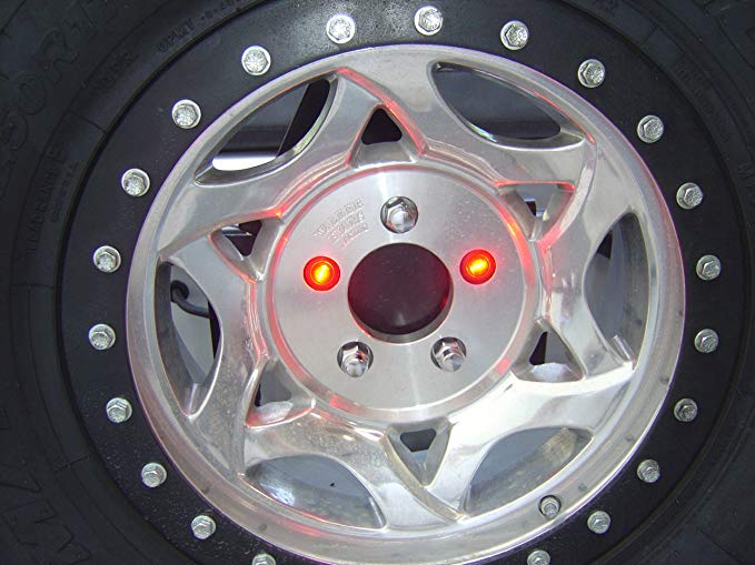 Delta Lights (01-6581-50) LUG-NUT-LITE Universal Waterproof LED 3rd Brakes Light for Spare Tire